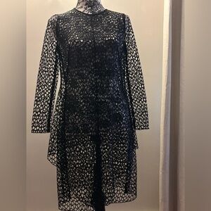 Akris black tunic size 4